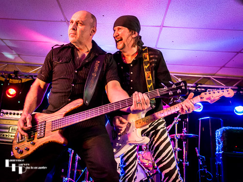 Michael Angel on vocals & guitar, David Haskayne on bass