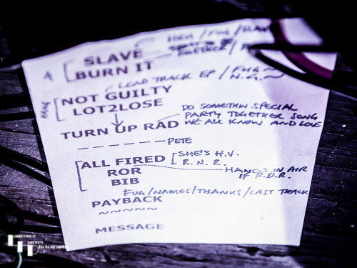Set list
