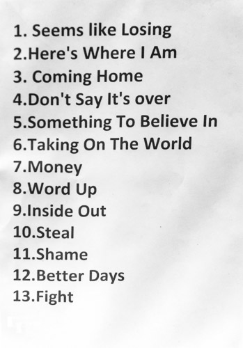 Set list