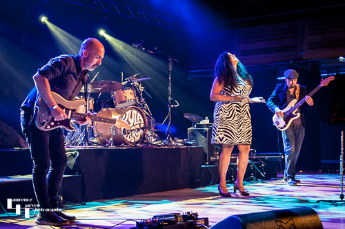 The Kyla Brox Band on stage at The Apex