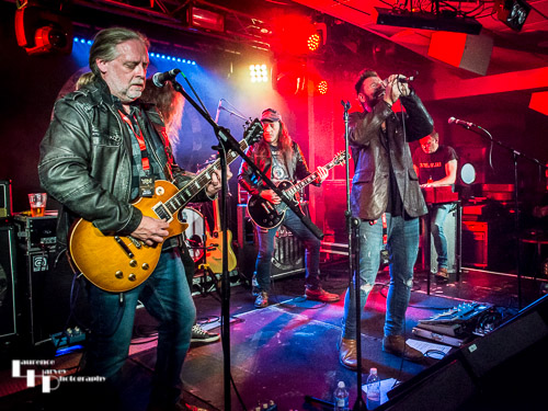 The Nile Deltas on stage at HRH A.B.C.