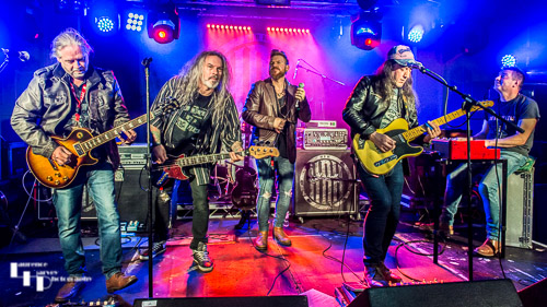 The Nile Deltas on stage at HRH A.B.C.