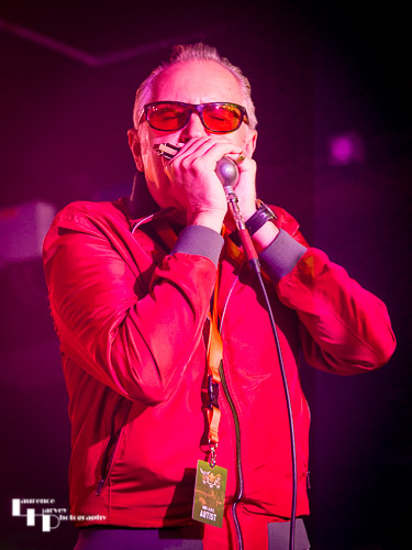 Paul Lamb on harmonica
