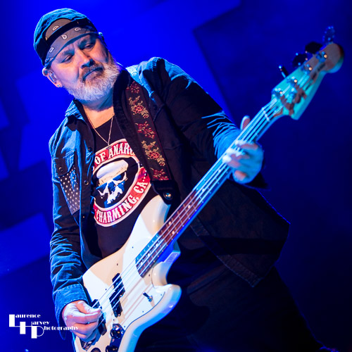 Lee Small on bass
