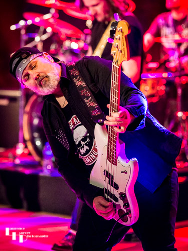 Lee Small on bass