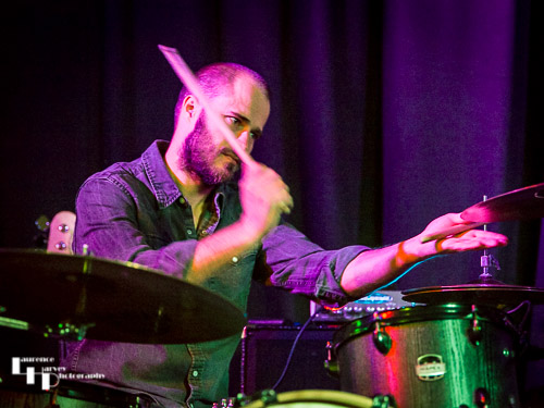 Joe Gray on drums