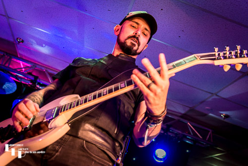 Stu Bailey on guitar
