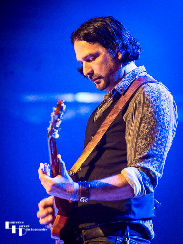 Aaron Bond on guitar & vocals
