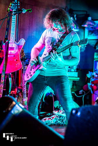 James Ready on lead guitar