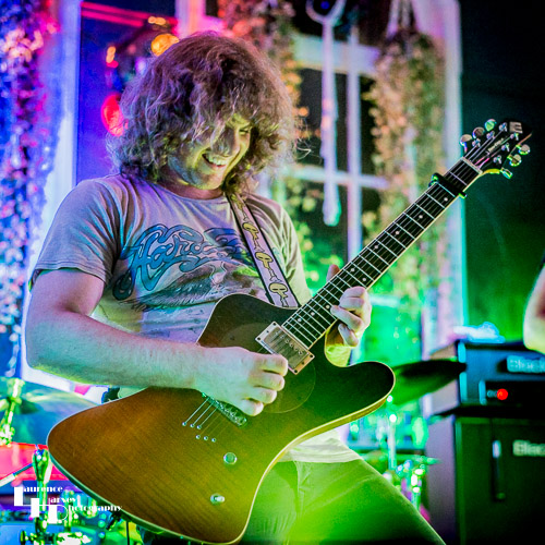 James Ready on lead guitar