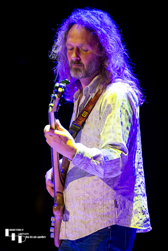 Iain Petrie on bass