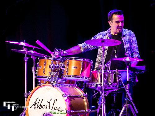 Ollie Sears on drums