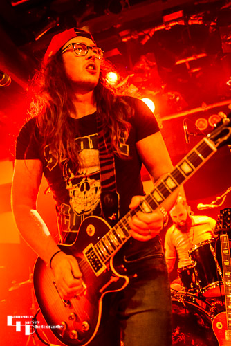 Charlie McCarthy on vocals & rhythm guitar