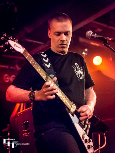 Lewis Guyton on lead guitar