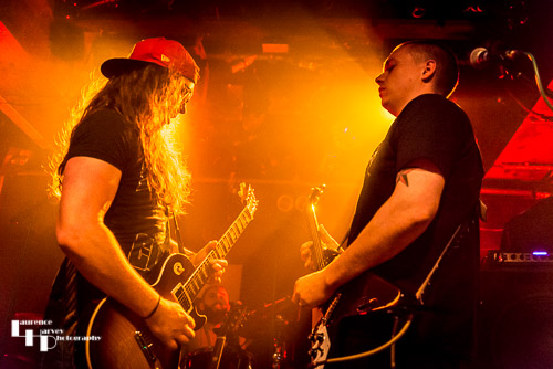 Charlie McCarthy on vocals & rhythm guitar, Lewis Guyton on lead guitar