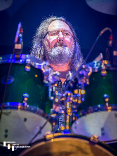 Kev Whitehead on drums