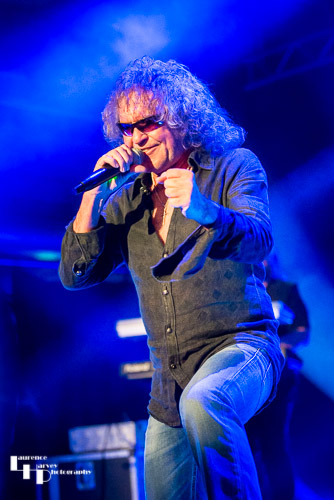 Darren Wharton on vocals