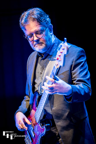 Paul Mallatratt on bass