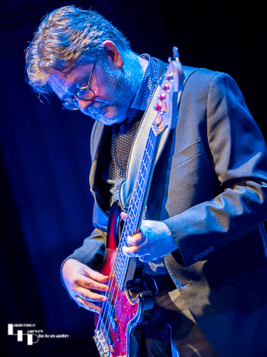 Paul Mallatratt on bass