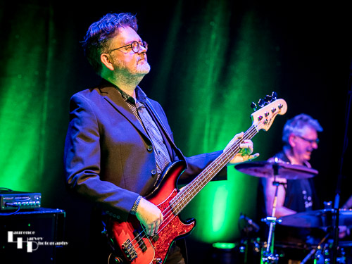 Paul Mallatratt on bass