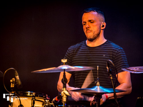 Ben Matthews on drums