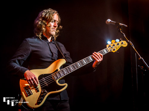 Tom Swann on bass