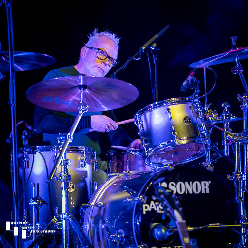 Martin Johnson on drums