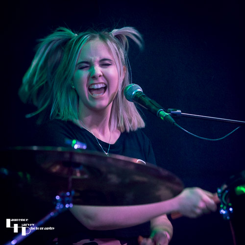 Frankie Soan on drums & backing vocals