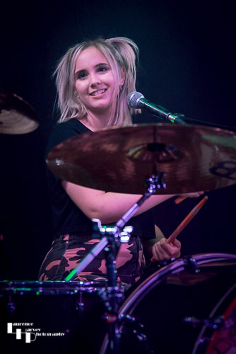 Frankie Soan on drums & backing vocals