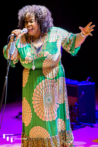 Ruby Turner on vocals