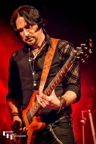 Aaron Bond on guitar & vocals