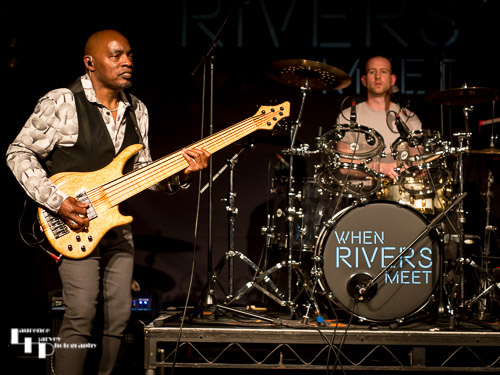 Roger Innis on bass & James Fox on drums