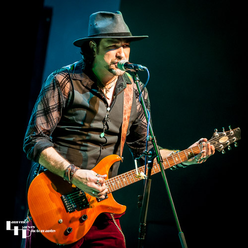 Aaron Bond on guitar & vocals