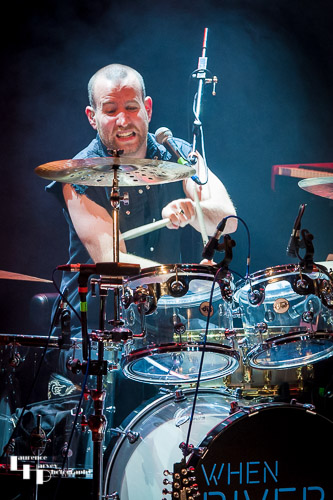 James Fox on drums