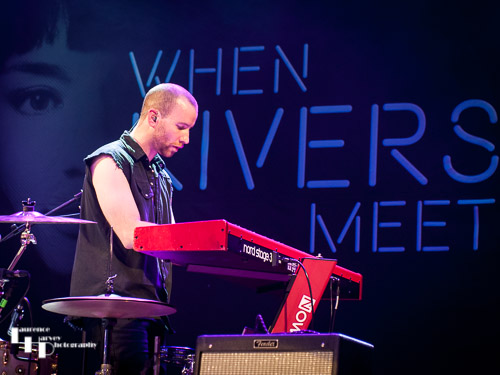 James Fox on keyboards