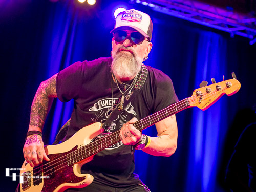 Johnny Griparic on bass
