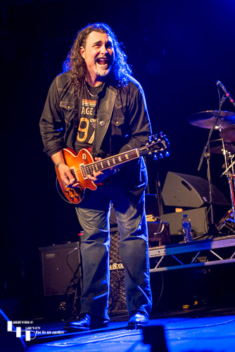 Alastair Greene on stage at Cambridge Junction