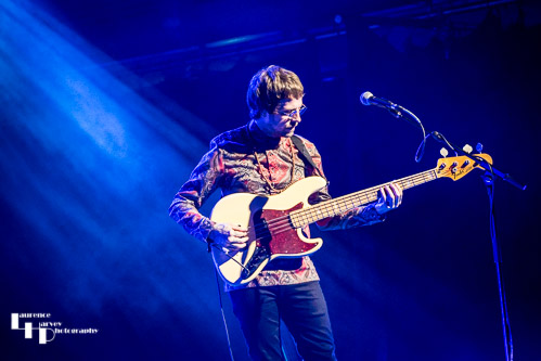 Luke Weston on bass & vocals