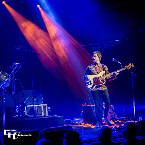 Luke Weston on bass & vocals