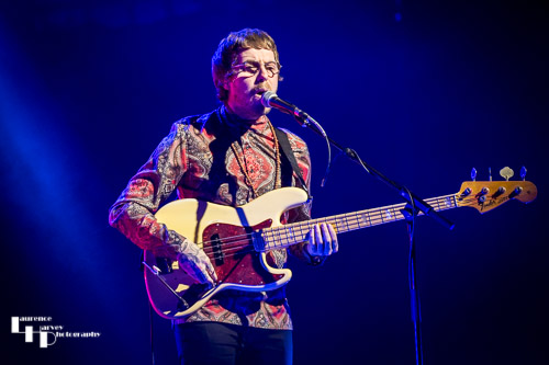 Luke Weston on bass & vocals