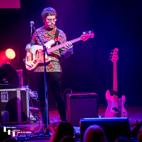 Luke Weston on bass & vocals