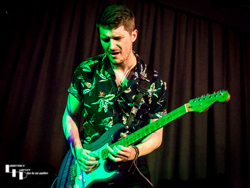 Ed Clarke on guitar