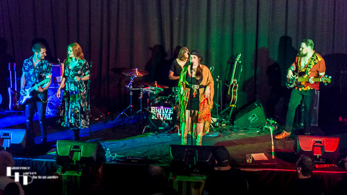 Brave Rival on stage at The John Peel Centre