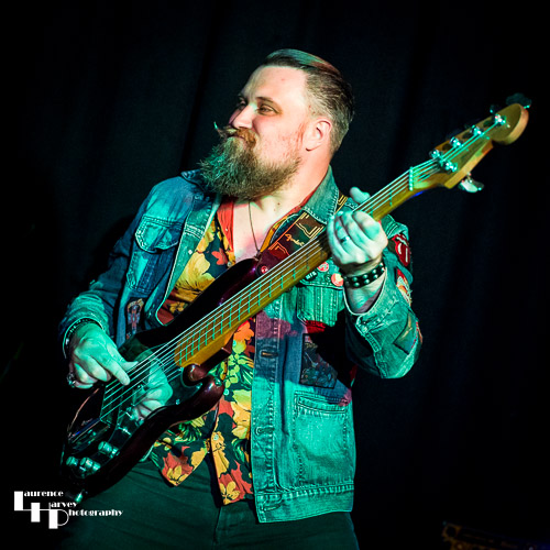 Billy Dedman on bass