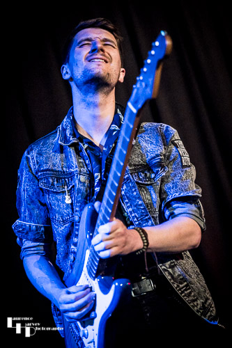 Ed Clarke on guitar