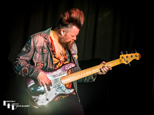 Billy Dedman on bass