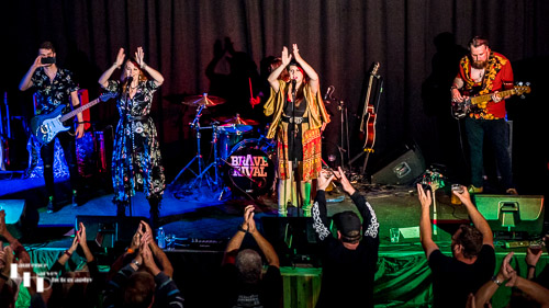 Brave Rival on stage at The John Peel Centre