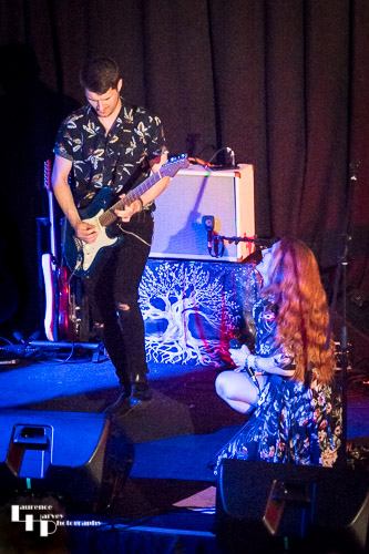 Lindsey Bonnick on vocals & Ed Clarke on guitar