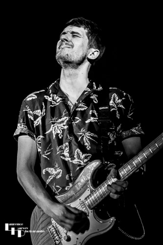 Ed Clarke on guitar