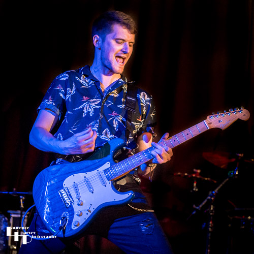 Ed Clarke on guitar